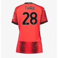 AC Milan Malick Thiaw #28 Hemmatröja Kvinnor 2023-24 Korta ärmar